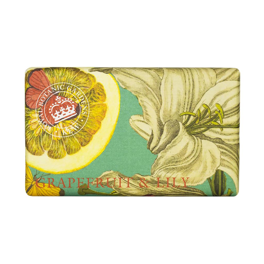 English Soap Company KEW GARDEN Luxury Shea Soaps Grapefruit Lily &