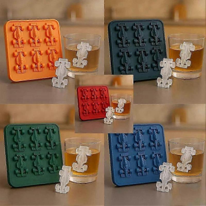 F1 Ice Mold, Formula Racing Car Ice Mold, Silicone Racing Car Jello Molds