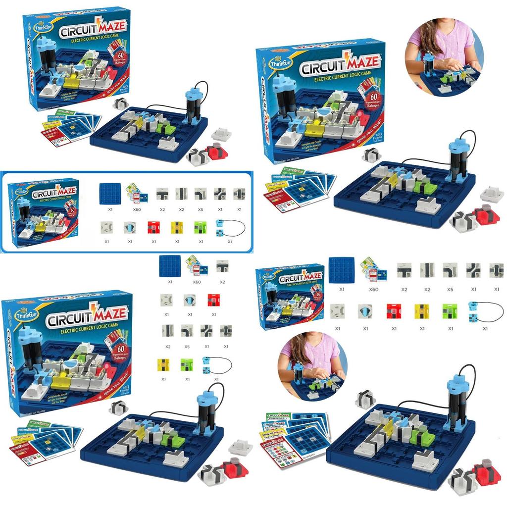 Thinkfun Laser Gravity Table Game Advanced Circuit Maze Puzzle Toy