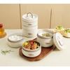304 Stainless Steel Lunch Box with Soup Container Portable Thermal Bento Box for Office & School Leak-Proof & Easy Clean