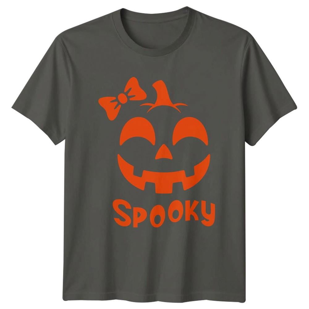 Spooky Unisexs TShirt Jack O Lantern Halloween 2026 Gift For Her S