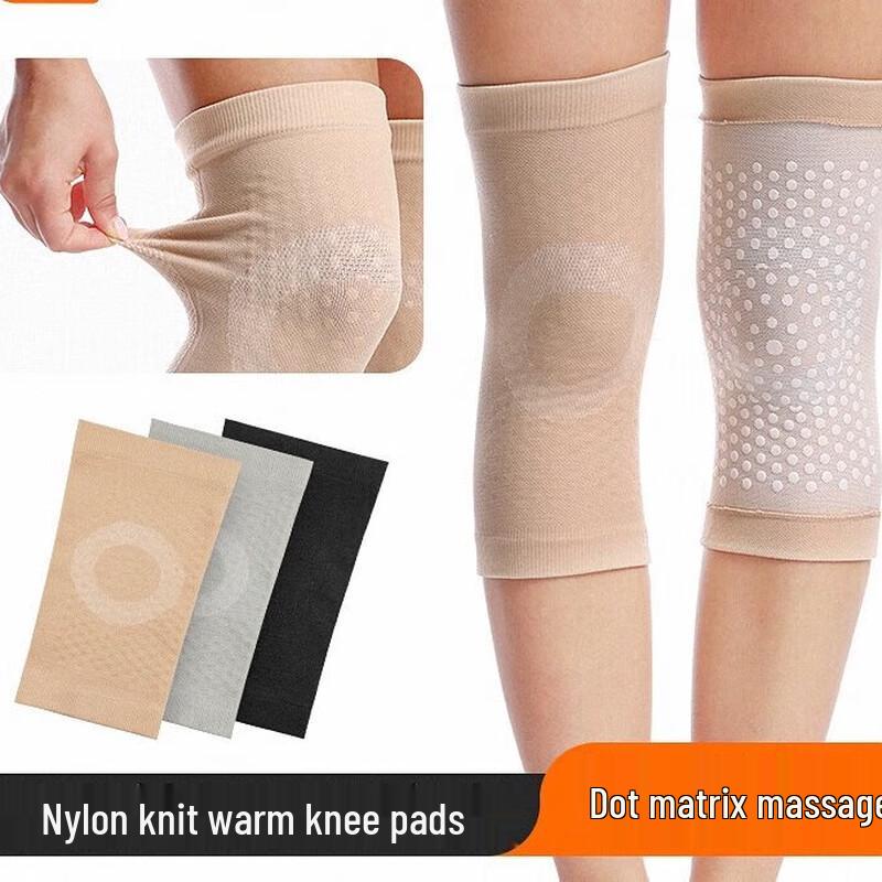 Gestrickte elastische Kniebandage für Basketball & Fitness