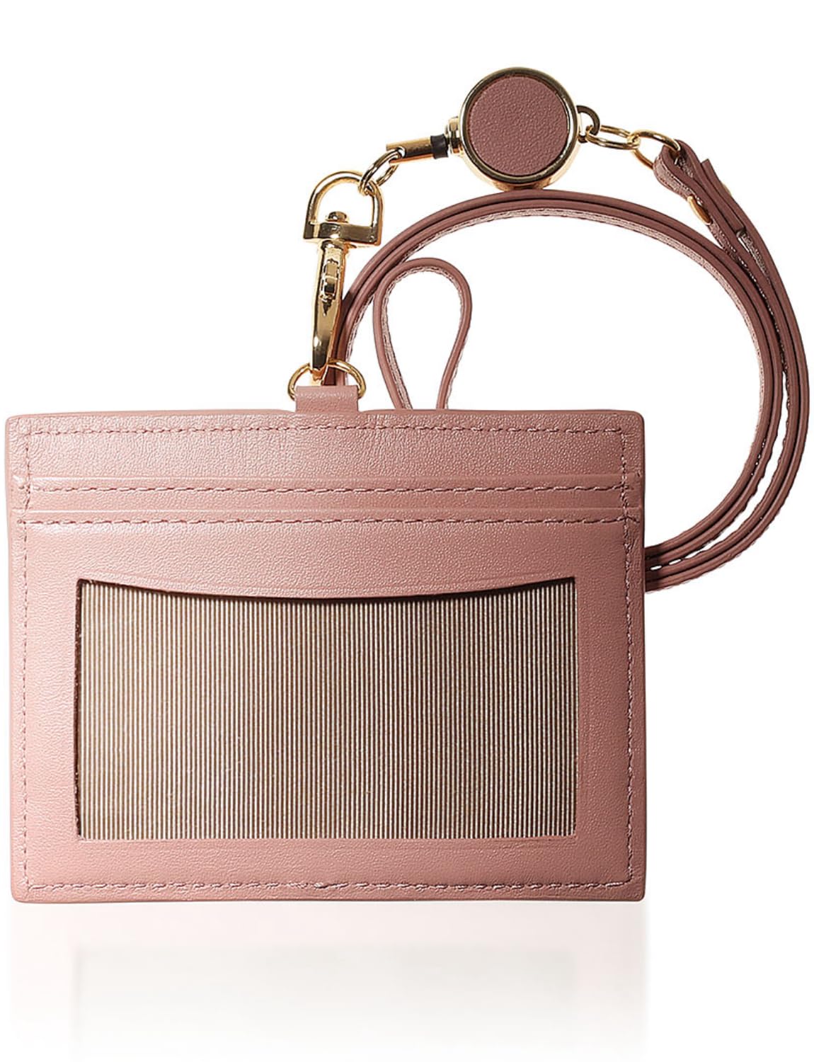 

ID Card Employee ID Card Genuine Name Badge Neck Strap with Extendable Pass Holds 4 Cards ID1 [BLUE SINCERE] Holder, Case, Leather, Women s, Holder,