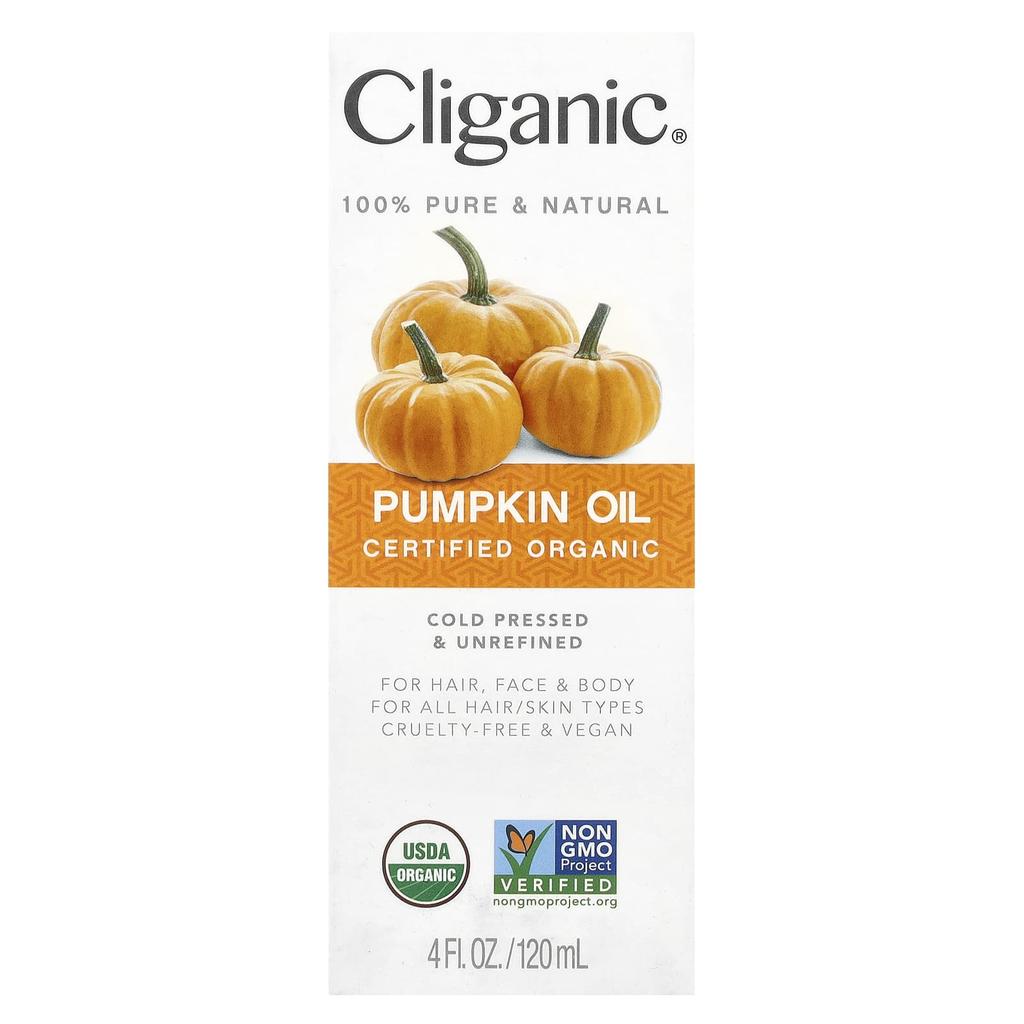Organic Pumpkin Oil, 120Ml(4Fl Oz)