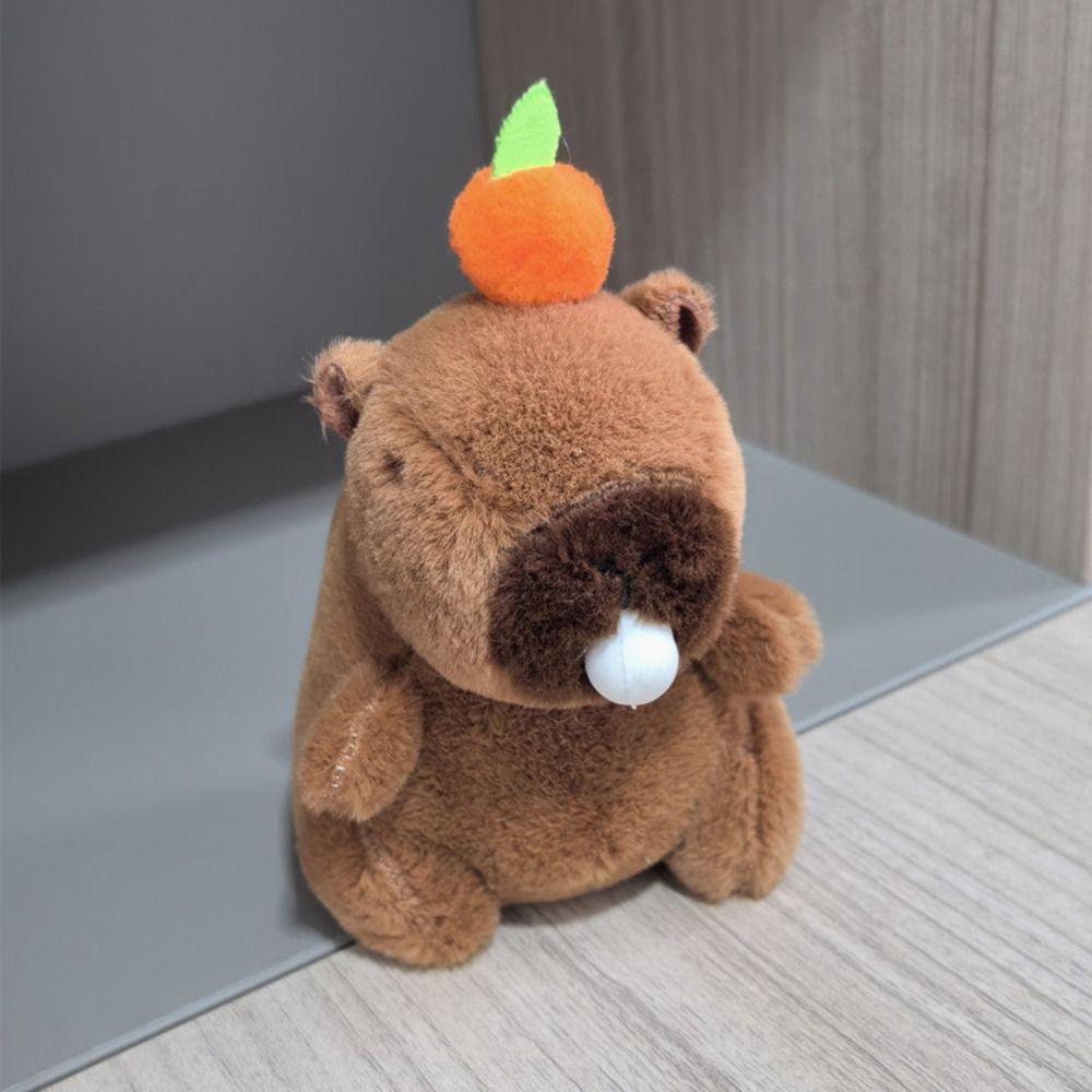 thumbnail image 2 of 2Pcs Capybara Keychain, Squeeze To Blow Bubbles Silicone Capybara Car 2 of 11