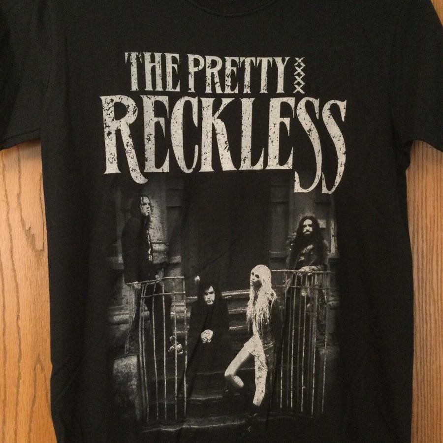 VTG The Pretty Reckless band black T-shirt short sleeve 1F1840 XXXL