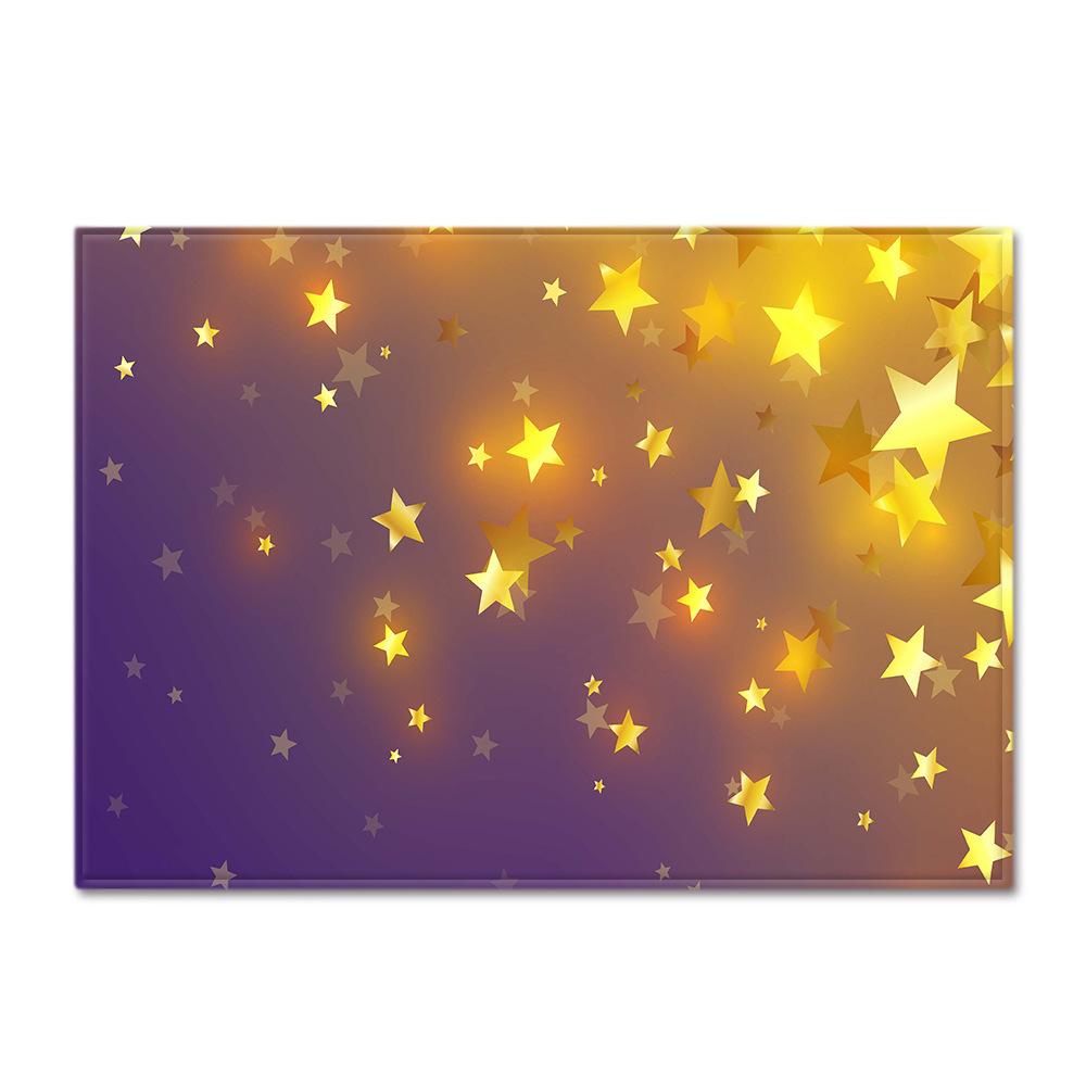 Starry Sky Carpet Feather Wind Bedroom Floor Mat