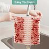 10/5/1Pcs Kitchen Cleaning Rag Coral Fleece Dish Washing Cloth Super Absorbent Scouring Pad Dry and Wet Kitchen Cleaning Towels Random Color