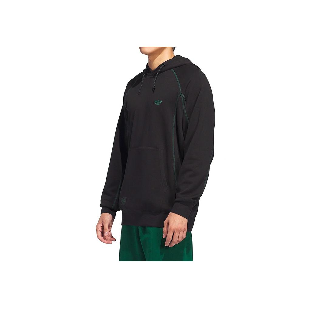 adidas Originals Shmoo FW Hoodie Comfortable Casual Hooded Logo Pullover Sweatshirt Men Hoodies Black JC7648