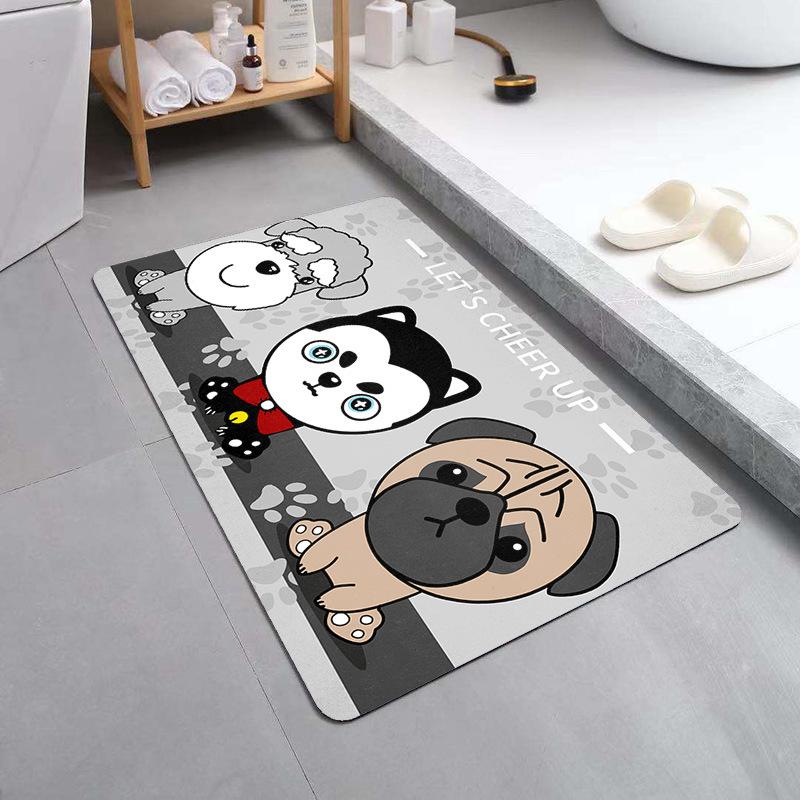 Entrance Door Mat Kitchen Carpet Bathroom Entrance Mat Floor Mat Foot Pad