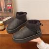 Cozy And Stylish Women's Faux Fur Lined Snow Ankle Boots With Non-slip Waterproof Features