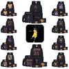 Sac à dos style dessin animé NBA pour adolescents Grande taille Capacité 20L