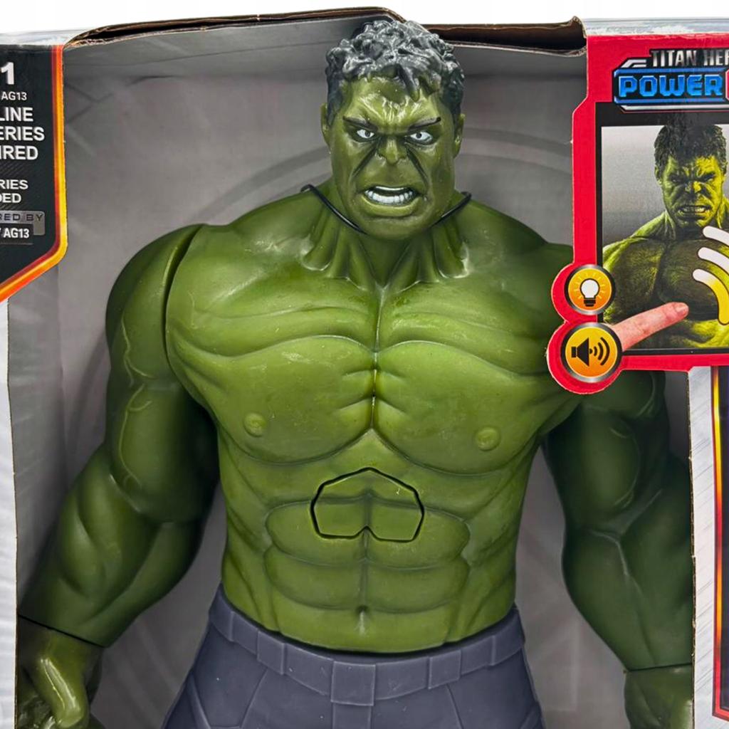 Hulk Vendicatori Figura Interattiva Marvel Giocattolo da Collezione 30 Cm
