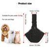 Reversible Pet Carrier Bag for Small Dogs & Cats, Breathable Soft Polyester with Wide Shoulder Strap and Pocket, Snap Closure
