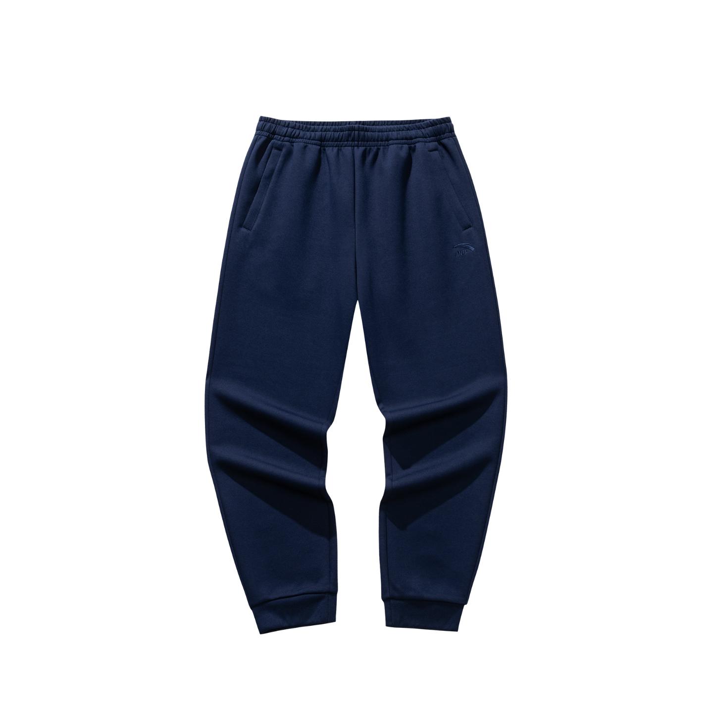 

Anta Campus Fashion Versatile Casual Urban Commuting Long Pants Training Knitted Sports Pants Men bottoms 952538306-2 3XL