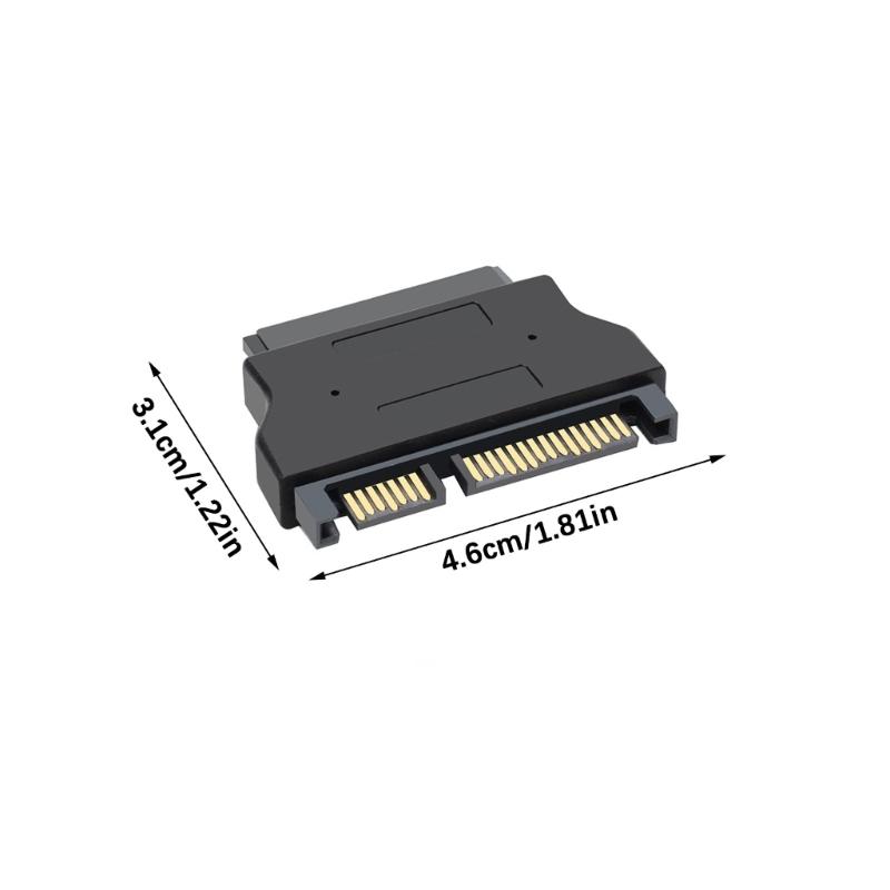 Lightweight 16Pin Female To 22Pin Male Converter Adapter Data Transmission Adapter For Optical Drive Connection