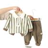 Kids Casual Long-Sleeve Set, Comfortable Daily Wear Outfits
