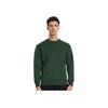 Nike Solid Color Logo Embroidered Crewneck Sweatshirt Men Tops Green FB7223-341