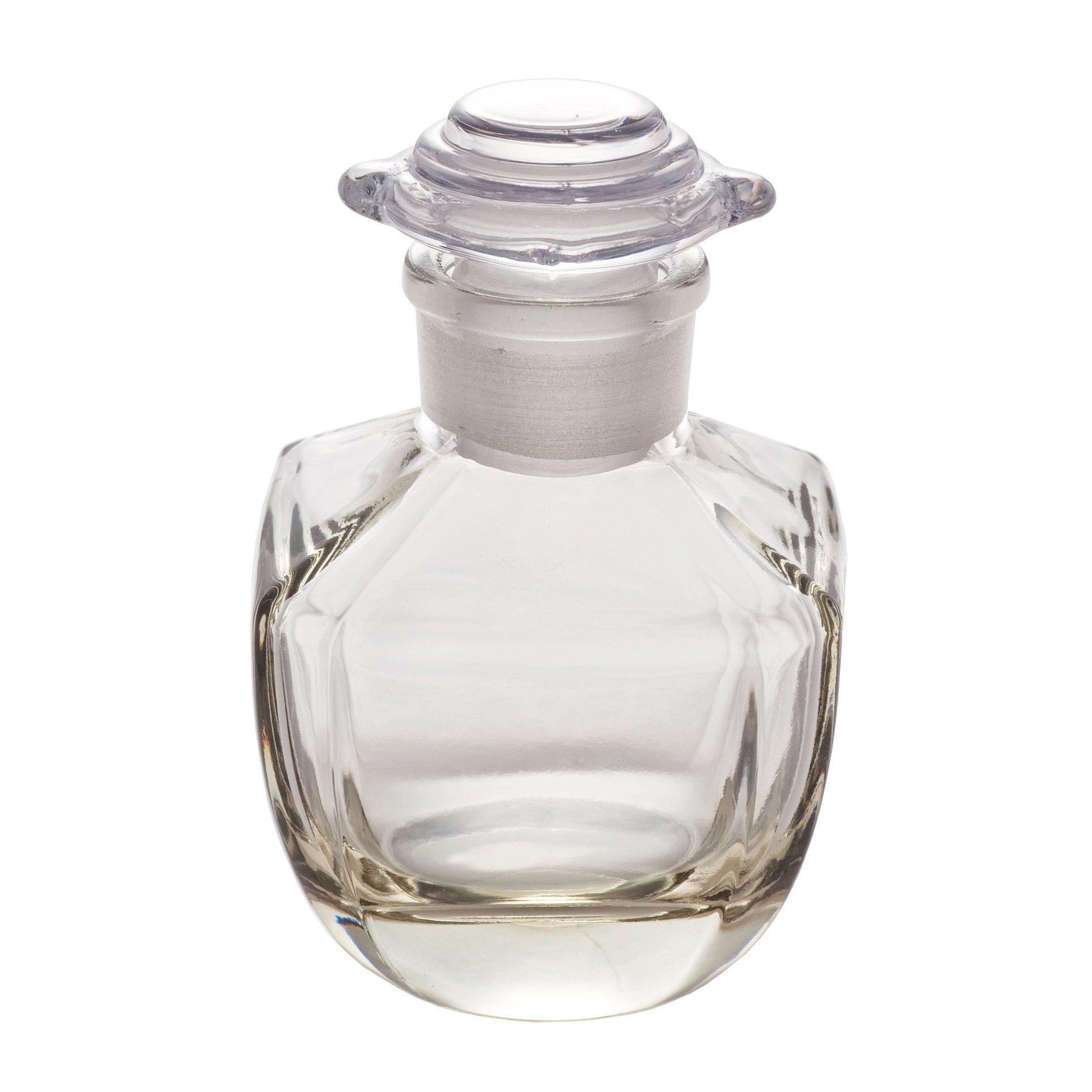 

Hirota Glass Reproduction Soy Sauce Dispenser, Amber, Square, 631-OA