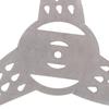 1/3/5 Pezzi Lame per Testina Decespugliatore Tagliabordi in Metallo 130 Mm per Tosaerba Elettrico Parti di Tosaerba Accessori per Attrezzi