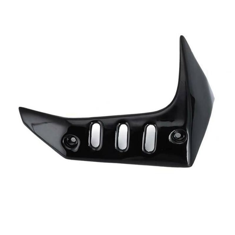 A28G-Motorcycle Fairing Radiator Kits Side Panel Cover Replacement Accessories For Kawasaki Z750 Z 750 2004 2005 2006 2007, Blac