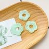 Handmade Acrylic Charm Pendants Ornament Hollow Matte Flower Pendant Jewelry DIY Accessories for DIY Earring Jewelry