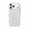 For iPhone 17 Pro Max Magnetic Case Compatible with MagSafe PC + TPU Clear Phone Cover