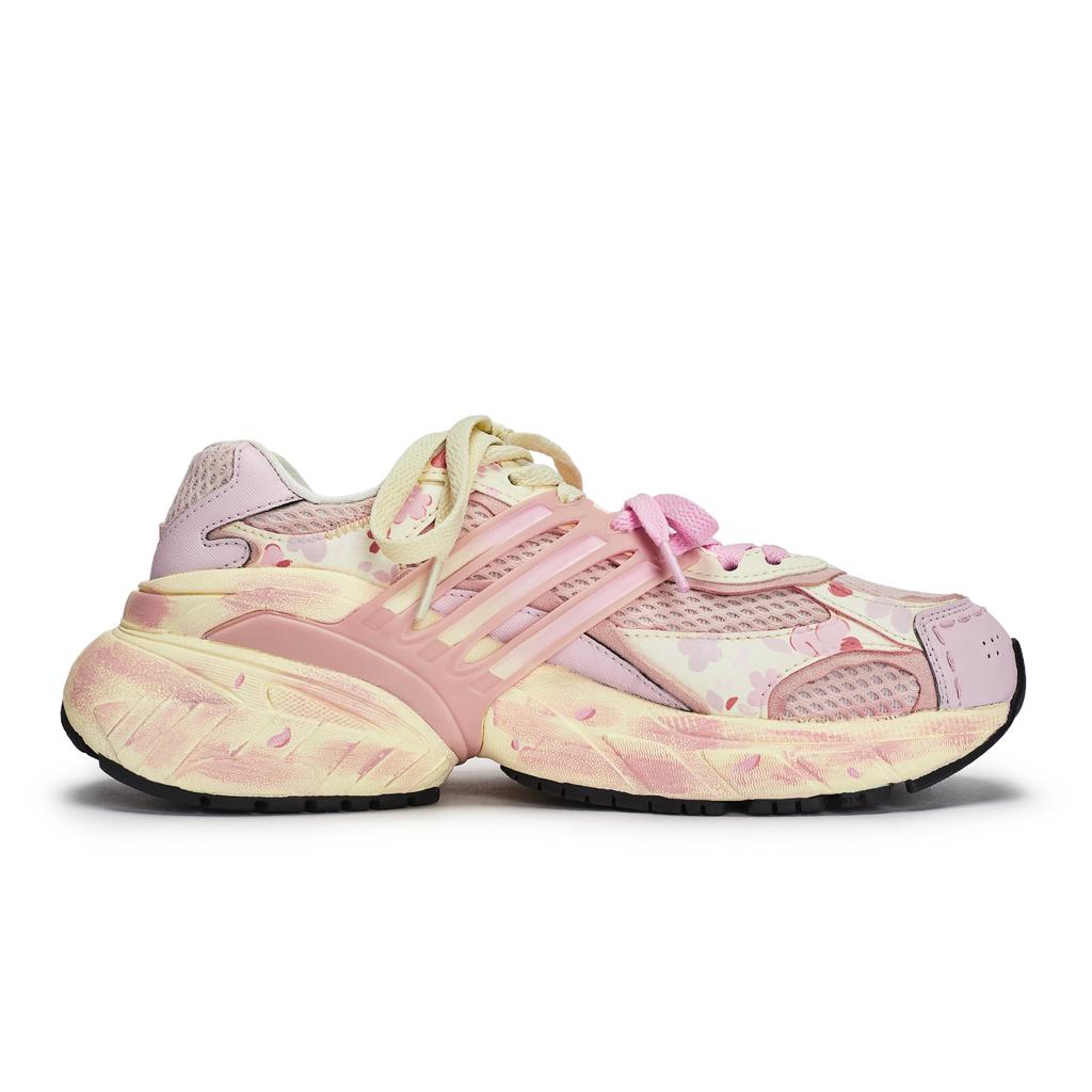 adidas Originals ADISTAR XLG Chunky Sneakers Unisex Low Top Pink/Beige JR7002(TeamR-)