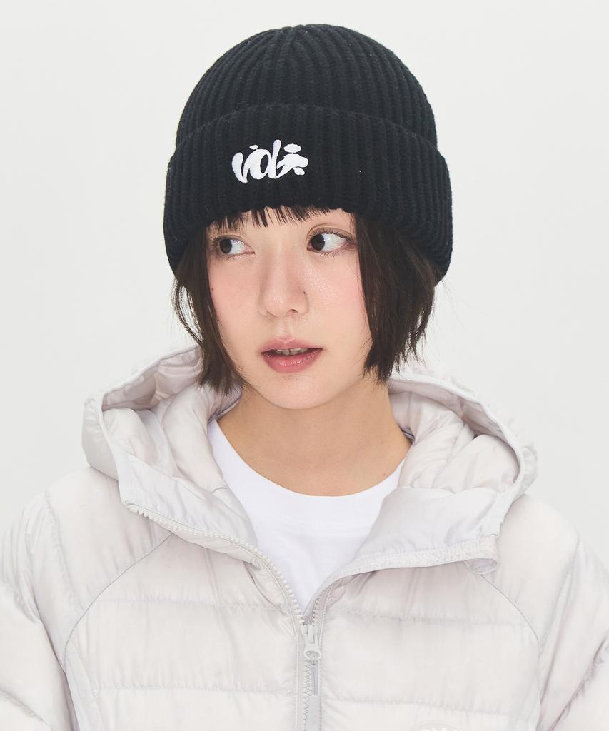 Wool Beanie With Video Jaki [Black]