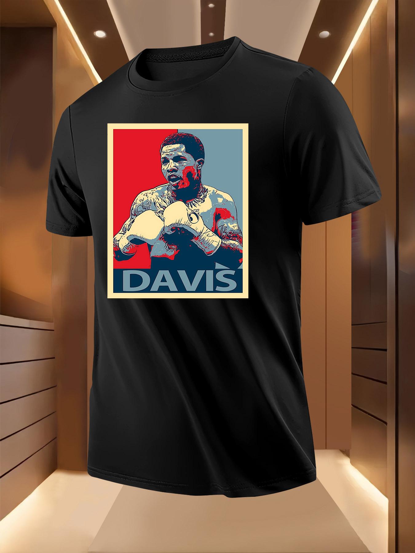 Boxer Davis Graphic Tshirt - Light Yellow Casual Summer T... XXL