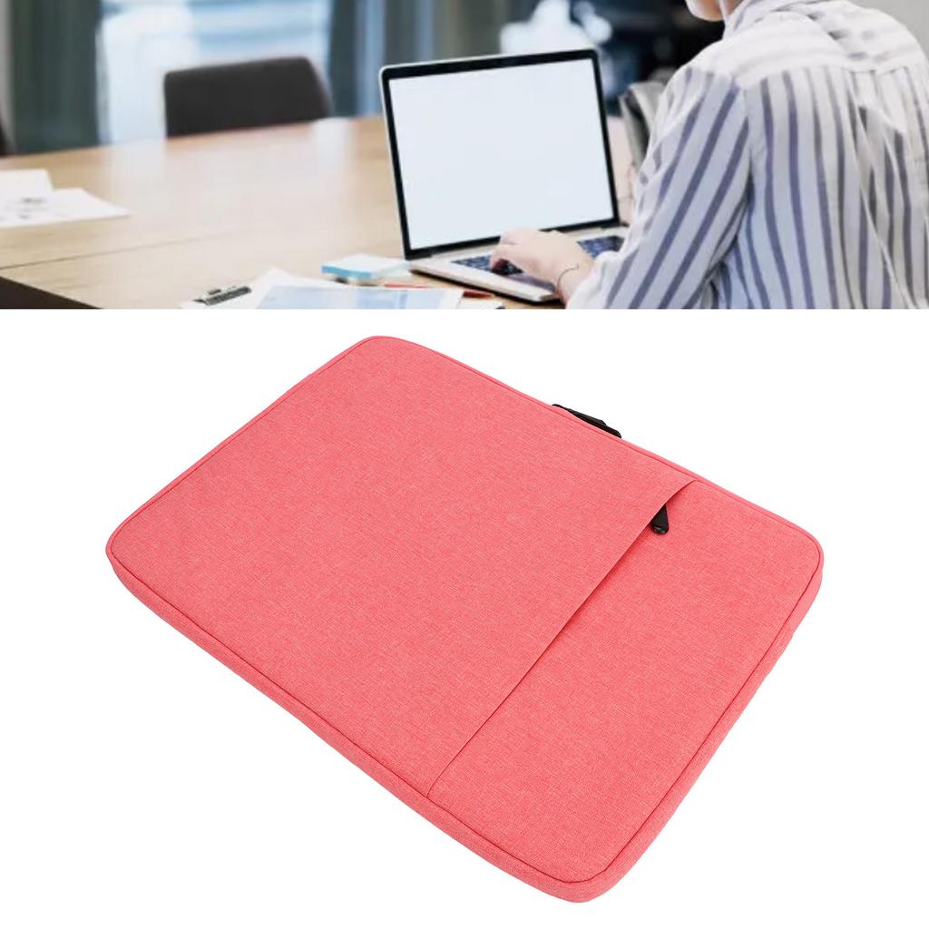 Laptop Sleeve Bag 2 Way   Protective Oxford Cloth Carrying Case for 14.1in 15.4in Notebook