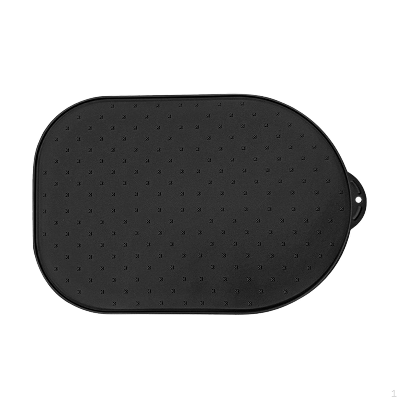 

Mat, Non-slip Silicone Mat for Household Use, Lightweight Protection The Kitchen, Mixers чёрный