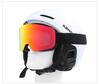 Gafas de esquí grandes para snowboard, para mujer y hombre, gafas de esquí, protección contra la nieve UV 400, gafas para adultos, doble antivaho cilíndricas