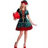 New Christmas Party Costumes, Christmas Green Couples' Clothing, Christmas Stage Clothing