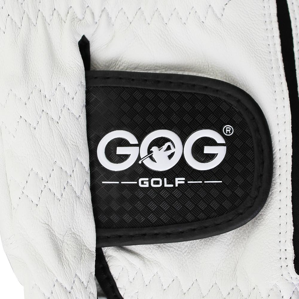 GOG Golf glove Genuine sheepskin leather for men white Breathable glove for golfer 1 pc new dropship