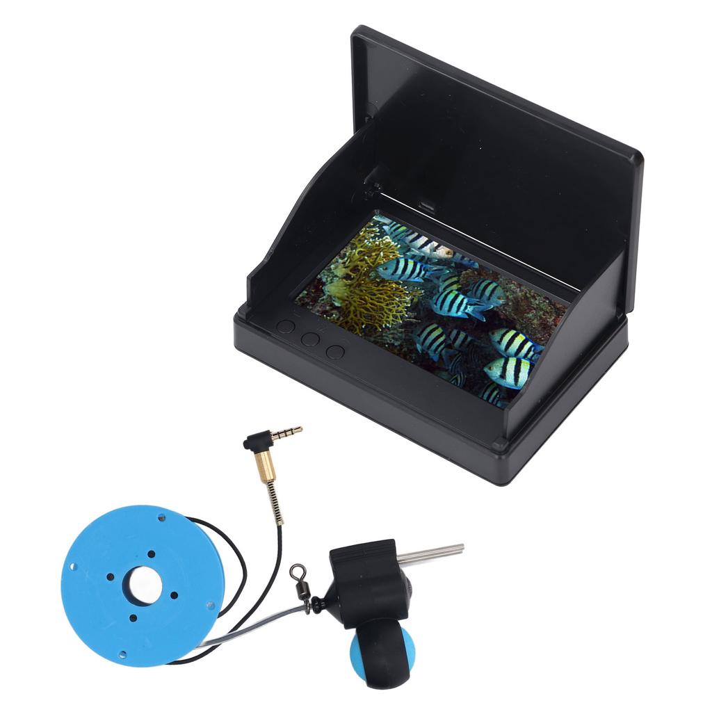 Underwater Fishing Camera 4.3inch Display 1080P 220 Degrees  Ultra Wide Angle Lens Water Resistant