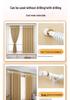 Telescopic No-Drill Curtain Rod & Bracket, Clothes Drying Shower Support Rod, Door Roman Rod