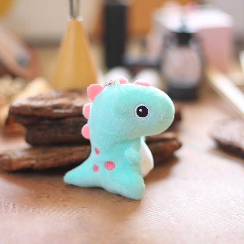Cute Dinosaur Stuffed Animal Pendant With Pp Cotton Filling For Backpack Decor