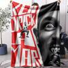 Rapper K-Kendrick Lamar Duckworth Throw Soft Flannel Throw Summer Blanket Lightweight Cozy Nap Blanket for Sofa Bed Travel