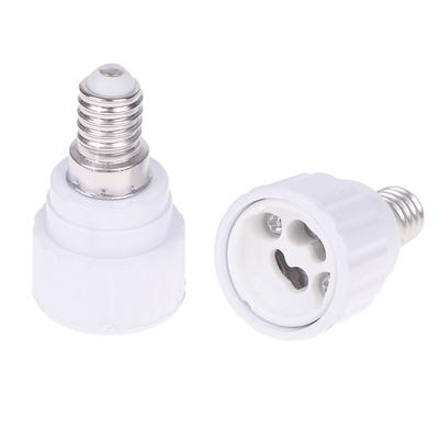 1/5Pcs Led Light Lamp Holder Converter E14 To Gu10 Ceramic Base Screw Bulb Socket Adapter Led Saving Light Halogen Lamp Base