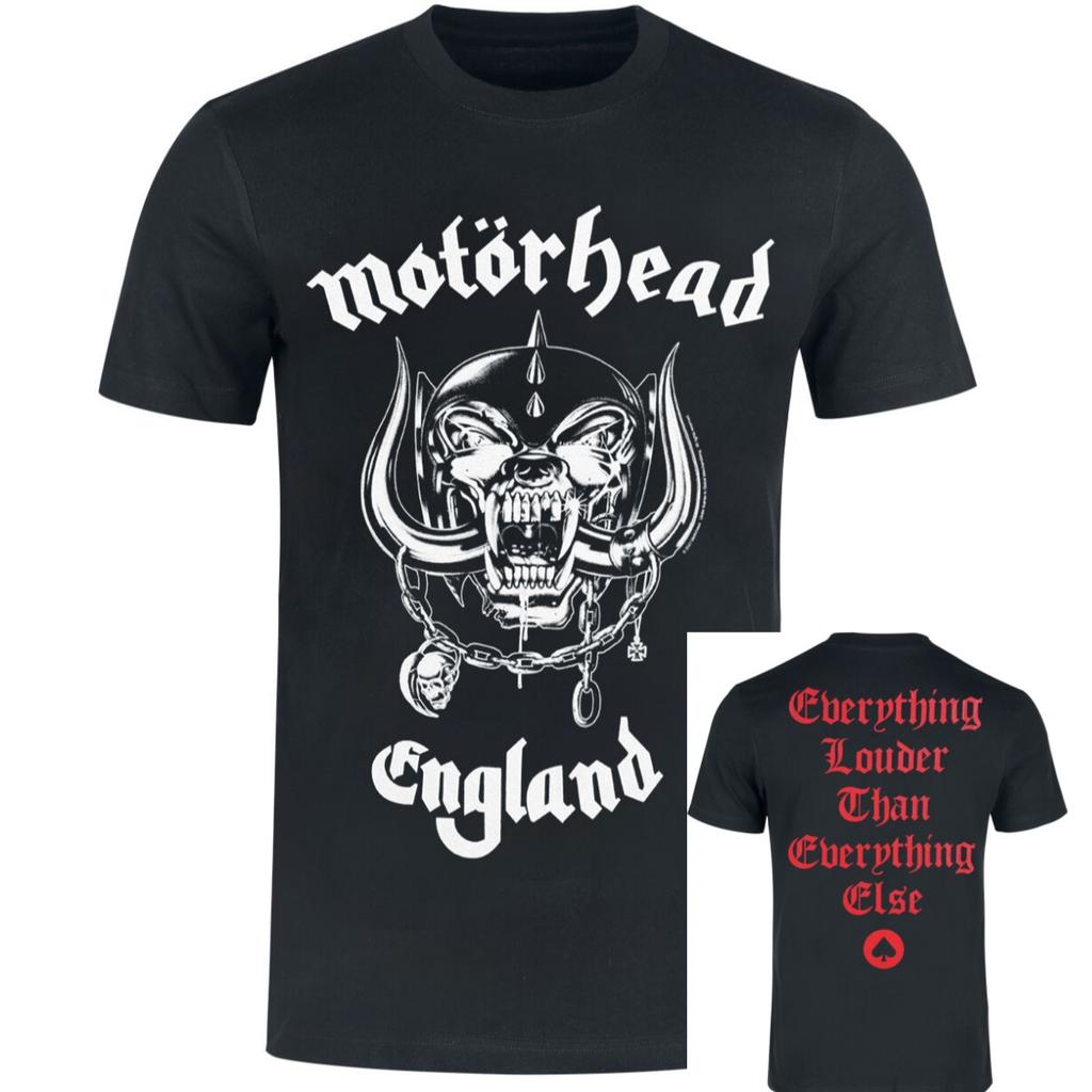 2026 Make A Difference Motrhead Tshirt Unisex Wounisex Band Graphic Tee Cotton Summer Top