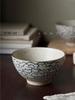 Creative Handmade Ceramic Vintage Rough Rice Bowl Dessert Breakfast Yogurt Oatmeal Party Tableware Eco-Friendly Dishwasher Safe