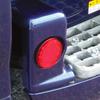 Tsuchiya Yac CE-344R Car Supplies LED Meteor Reclamph, Round, Red/Red (Light), DC24V, Pack of 2