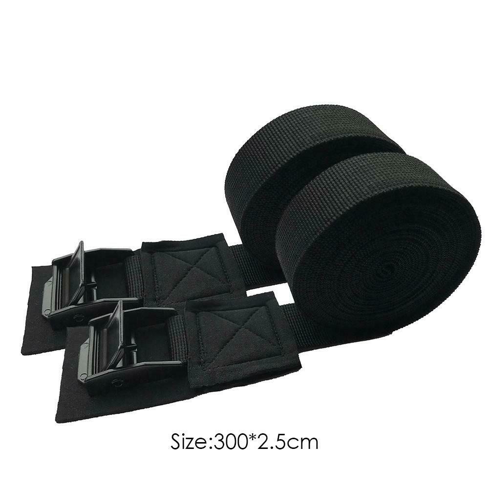 2X9.8 Ft Car Roof Rack for Kayak Cam Buckle Lashing Strap Luggage Strap
