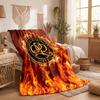 Queens Park Rangers Football Print Flannel Blanket Soft Warm Sofa Bed Throw Blanket For Home Office Bedroom