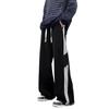 Jeans a righe popolari da uomo americani primavera e autunno 2025 nuovo marchio trendy larghi dritti high street vibe pantaloni