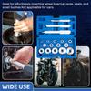 17PCS Bearing Race and Seal Driver Disc Tool Master Set Wheel Axle Bushing for Motorbikes Wheel Bearings