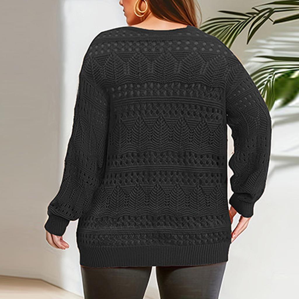 Sweaters For Women Button Long Sleeve Knit Sweater Coats With Pockets