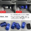 BOYOUS Toyota Noah 90 Series 2022 Aluminum Pedal No Tools Required NOAH Exclusive Design Brake Accelerator Cover Set [Latest Model] (January Onwards)