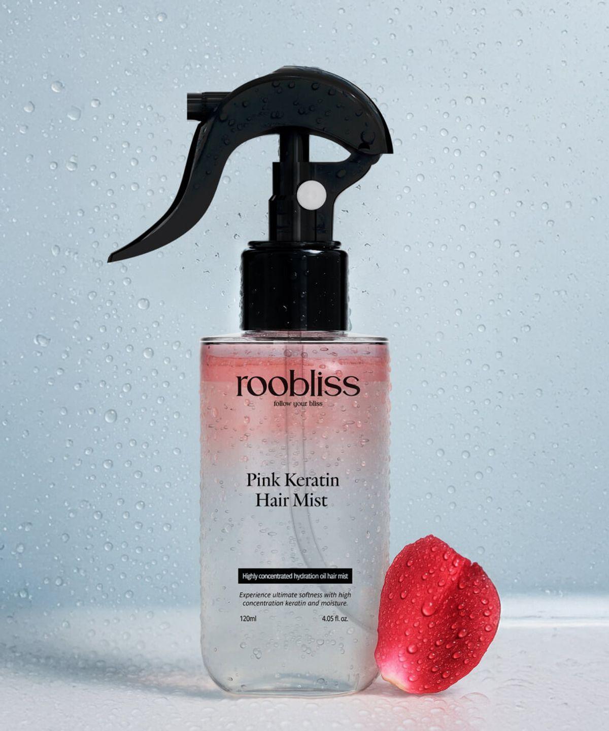 Protein No-Wash Pink Keratin Hair Mist